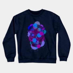Blue blood skull Crewneck Sweatshirt
